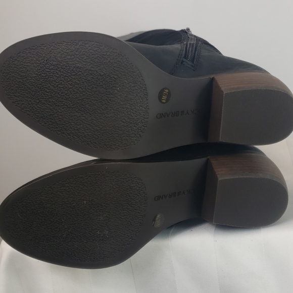 NEW Lucky Brand LK-Komah leather black boot sz 6 - Picture 8 of 8